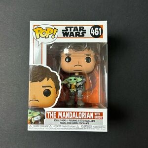 Funko Star Wars Mandalorian with Grogu Figure
